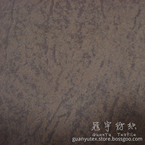 Coated Suede Fabric for Sofa / Poly Suede